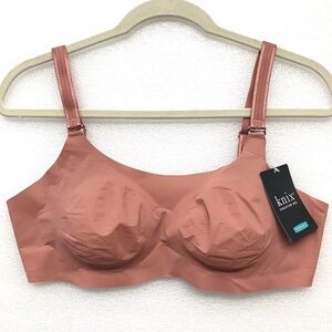 KNIX Padded Evolution Bra Thin Strap Reversible - Passion Blush